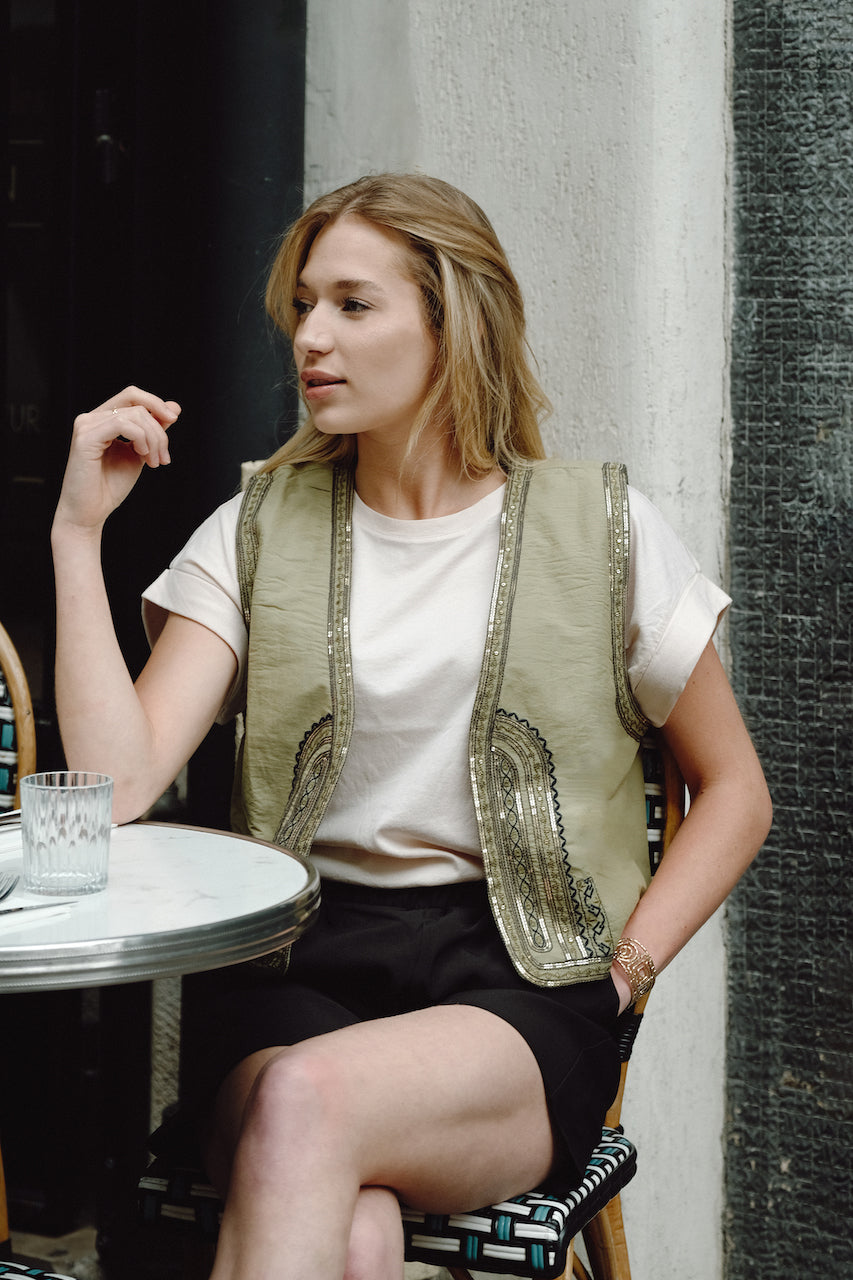 SALOMA VEST 法式風情背心