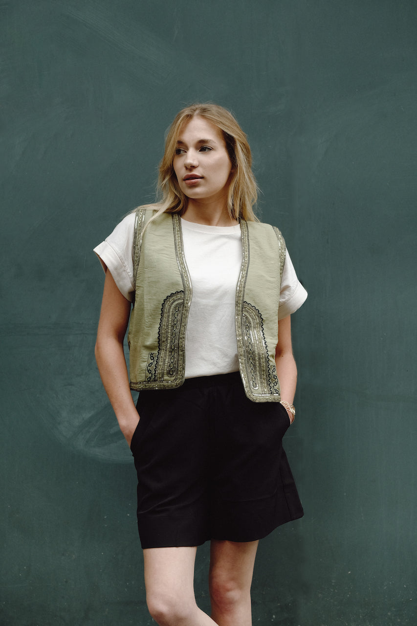SALOMA VEST 法式風情背心