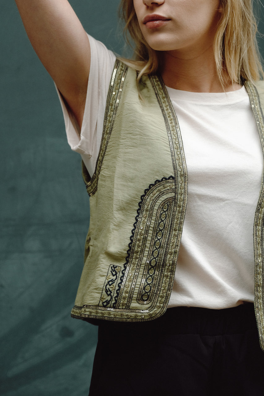 SALOMA VEST 法式風情背心