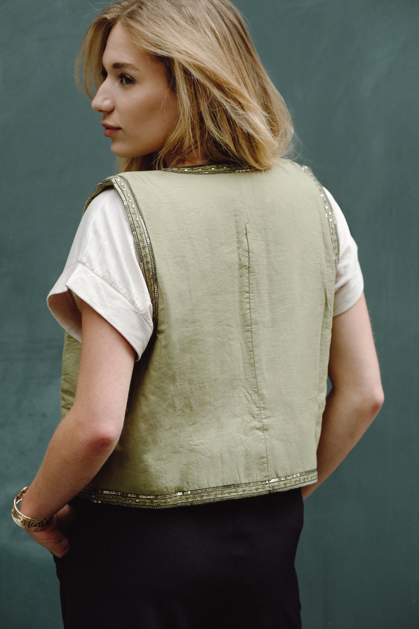 SALOMA VEST 法式風情背心