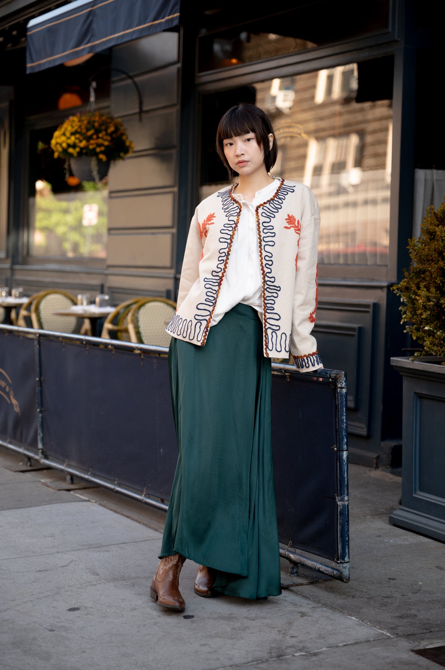 ANNIE LONG SKIRT 百搭絲質長裙