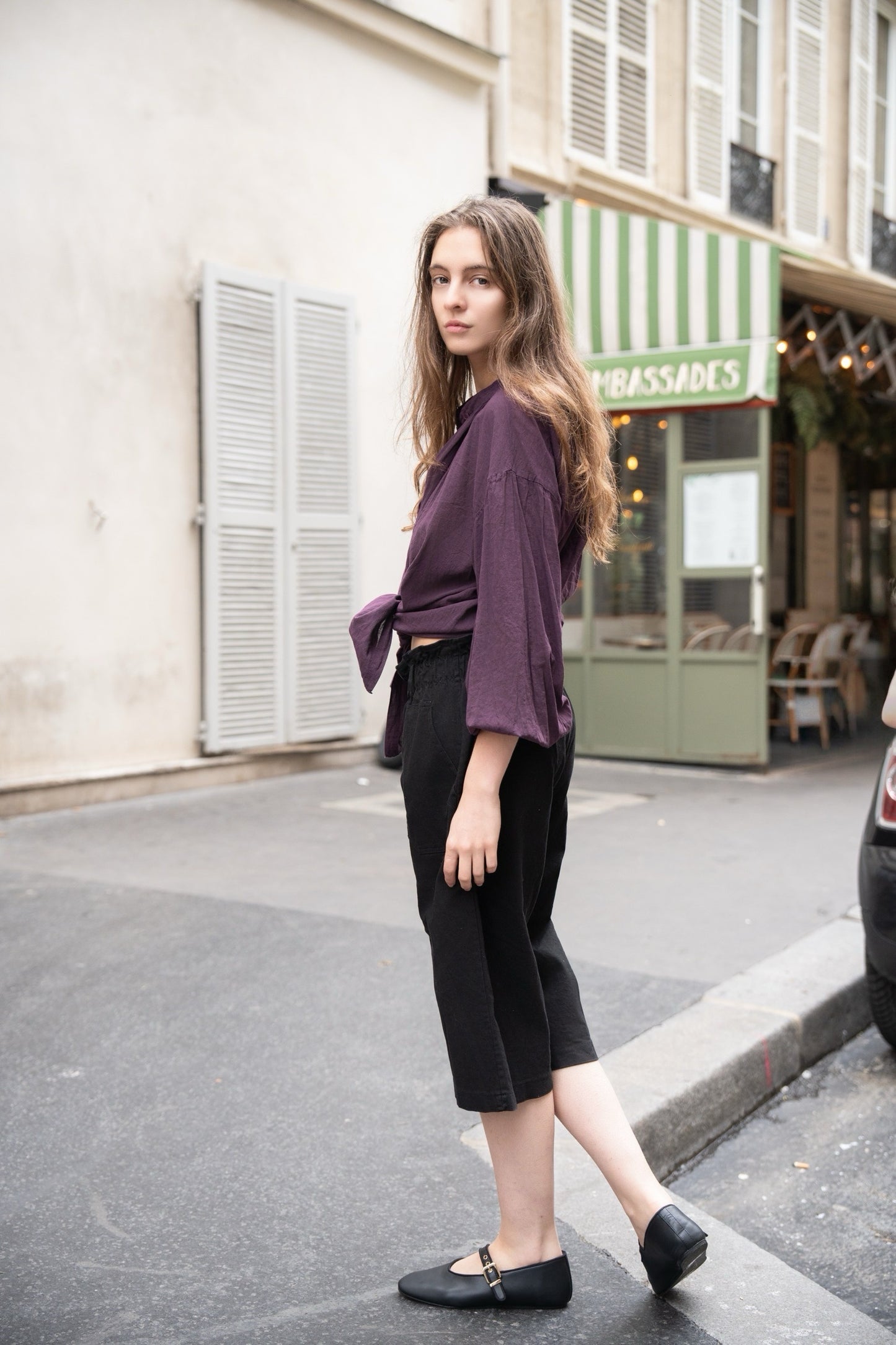 EMILIE PANTS 七分牛仔長褲