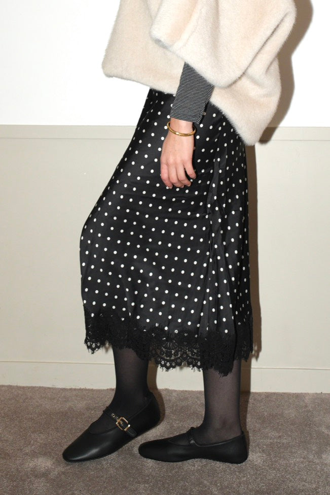 DOROTHY LONG SKIRT 典雅絲質長裙