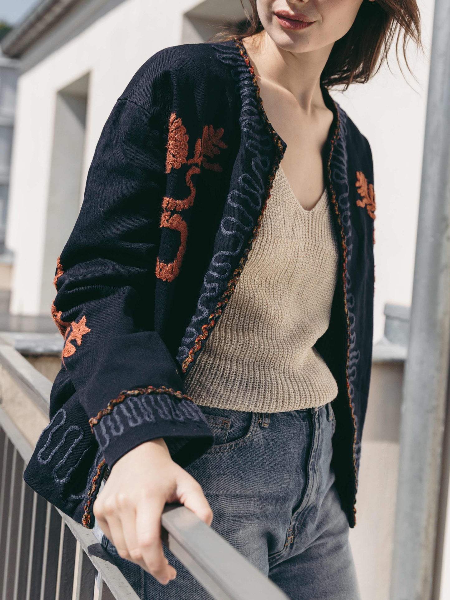 ROMA EMBROIDERED JACKET