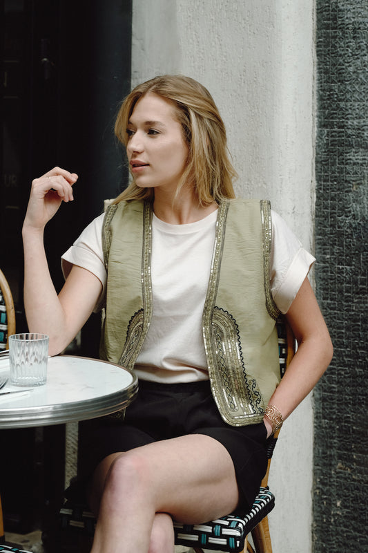 SALOMA VEST 法式風情背心