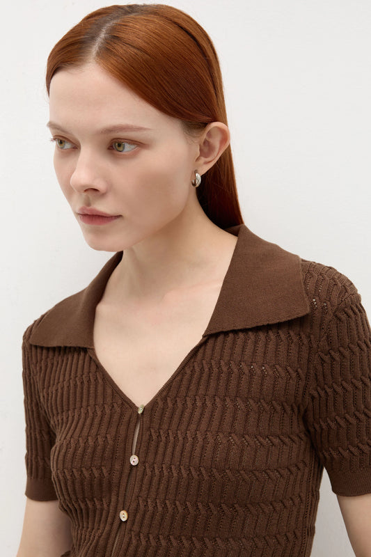 SLIK COTTON TEXTURED SHIRT