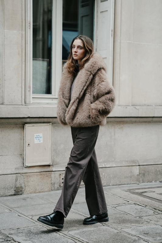 AUDREY PANT 直筒修身長褲