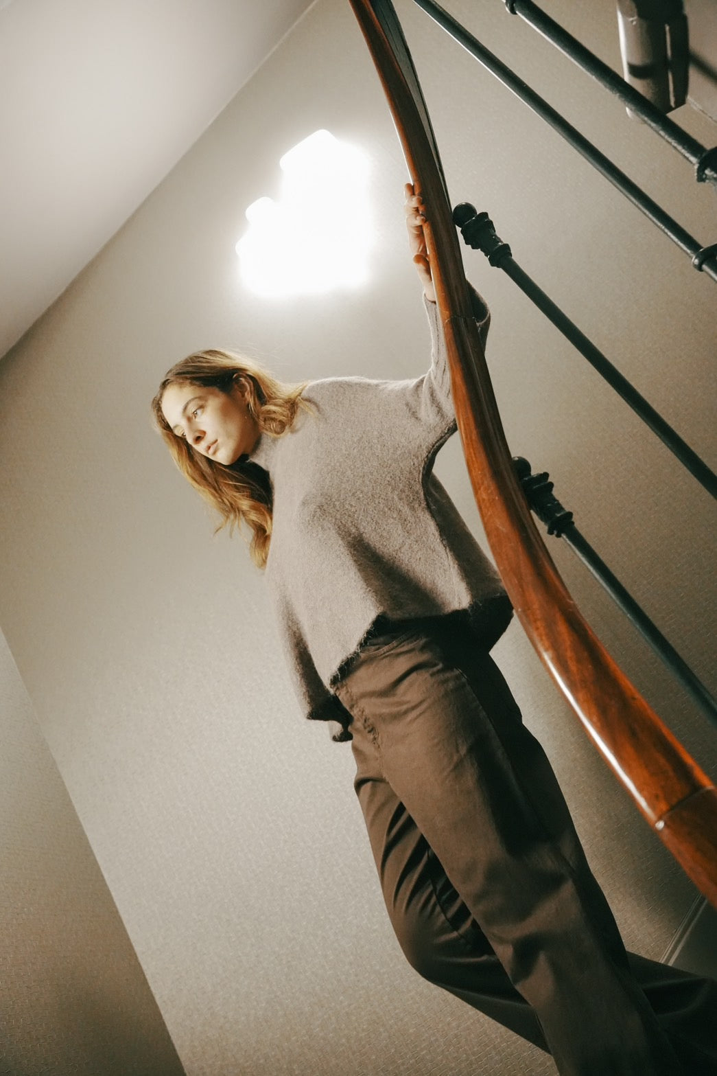 AUDREY PANT 直筒修身長褲