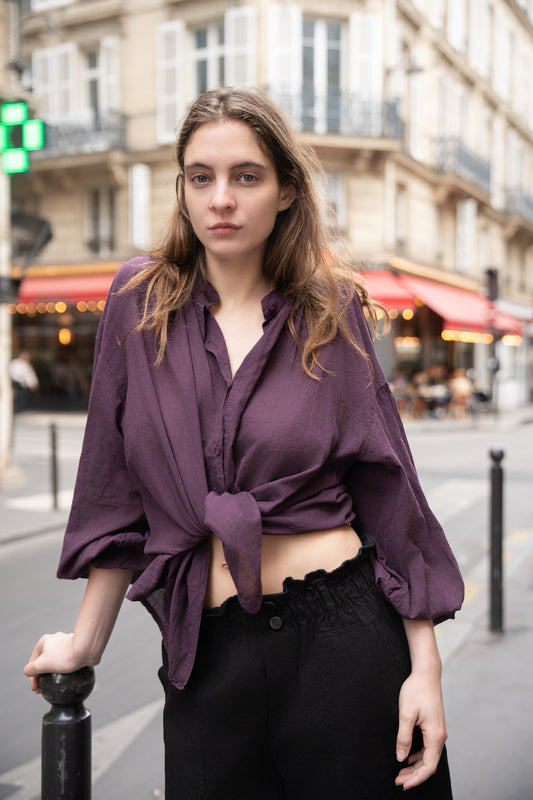 ANNE BLOUSE 棉質百搭襯衫