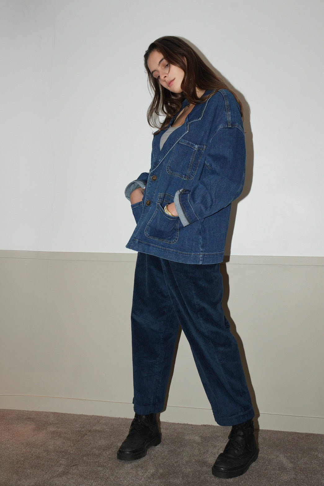 BILLIE JACKET 丹寧工作外套