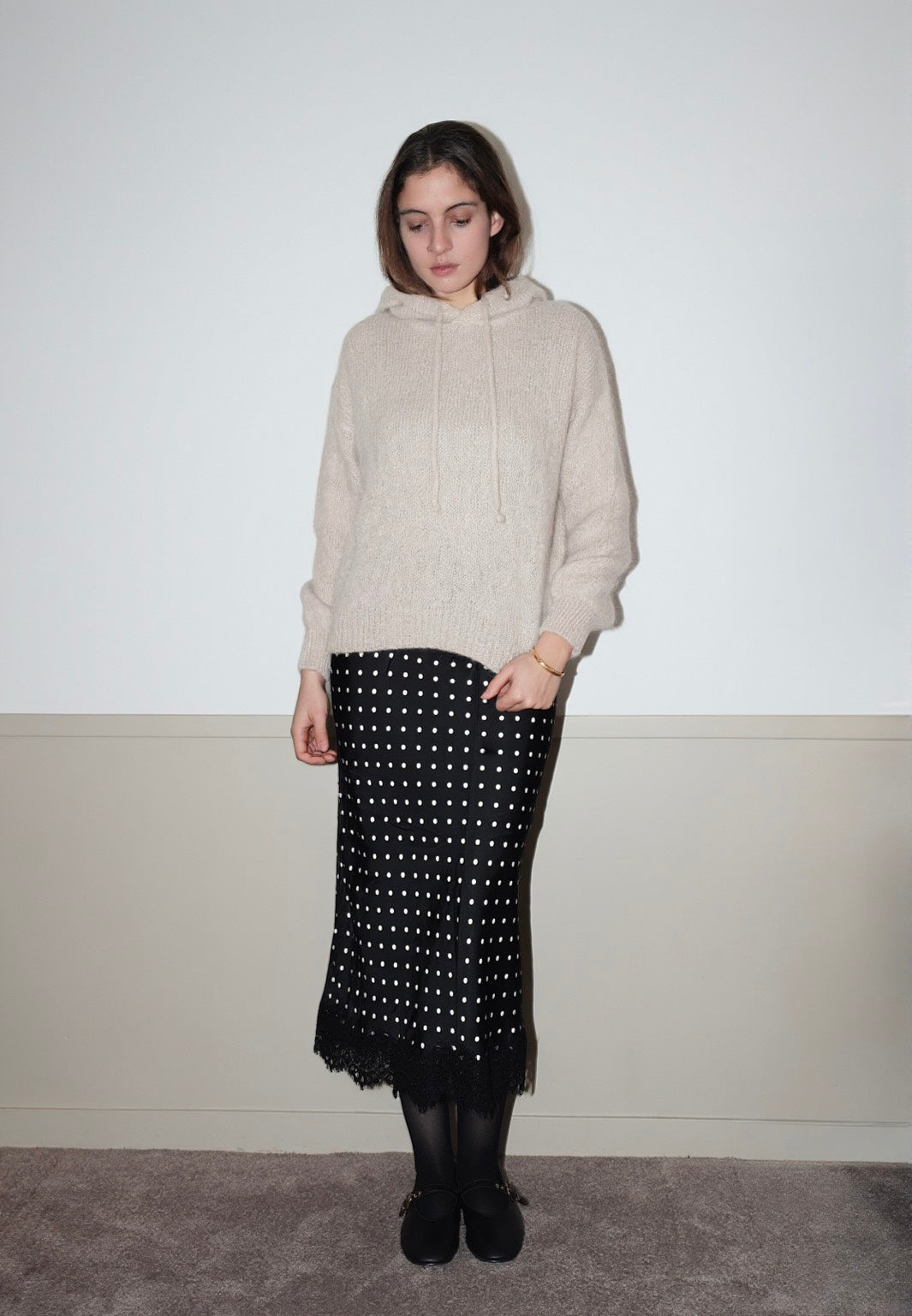 DOROTHY LONG SKIRT 典雅絲質長裙