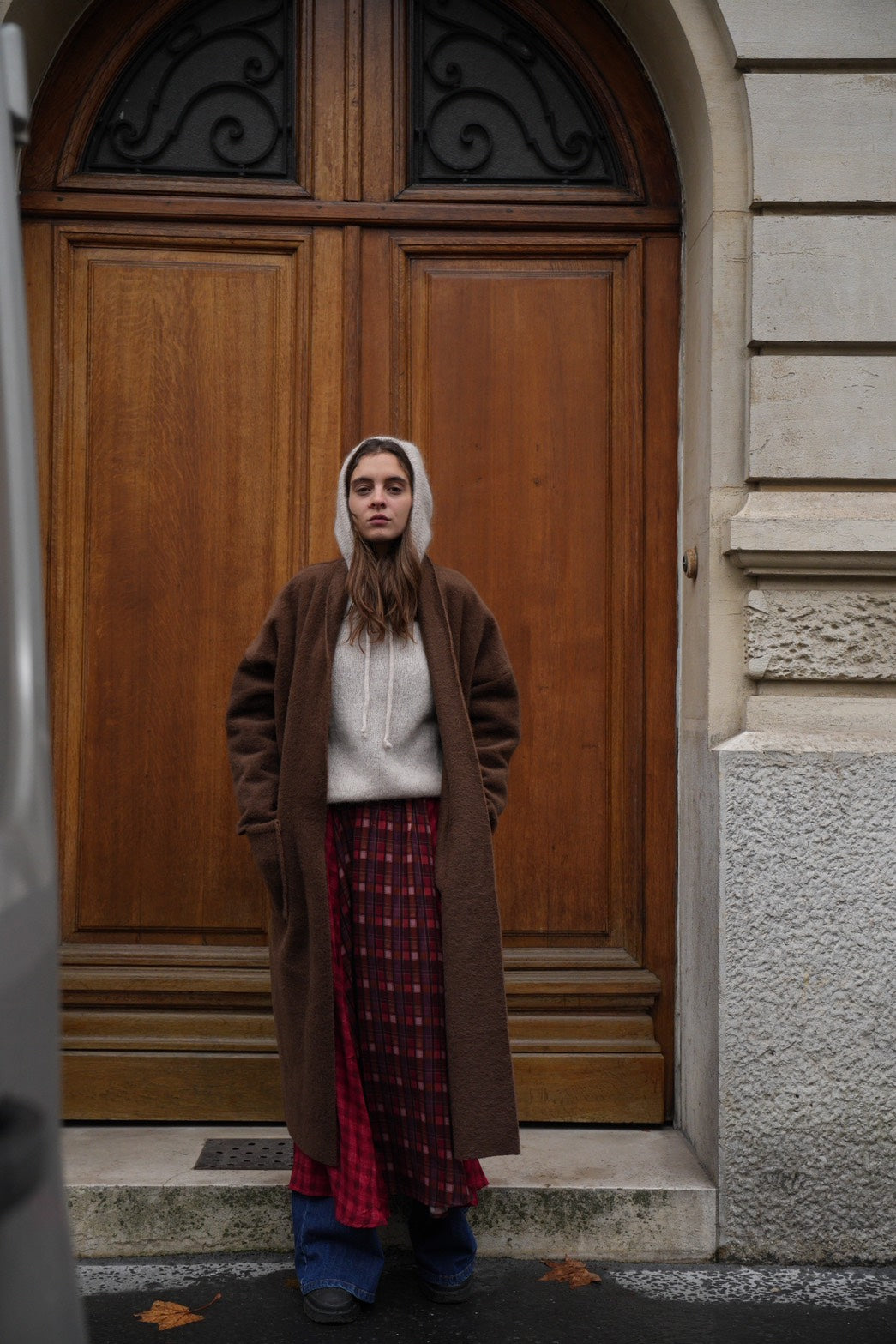 VALERIA SWEATER 羊毛混紡連帽針織毛衣